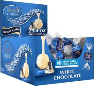 Lindt Lindor Cookies & Creme White Chocolate Truffles 60ct